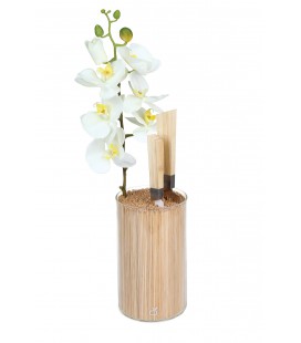 BLOCO P/FACAS/VASO VIDRO/BAMBOO